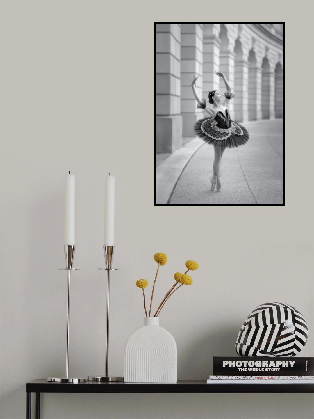 Ballerina in DC Poster och Canvastavla