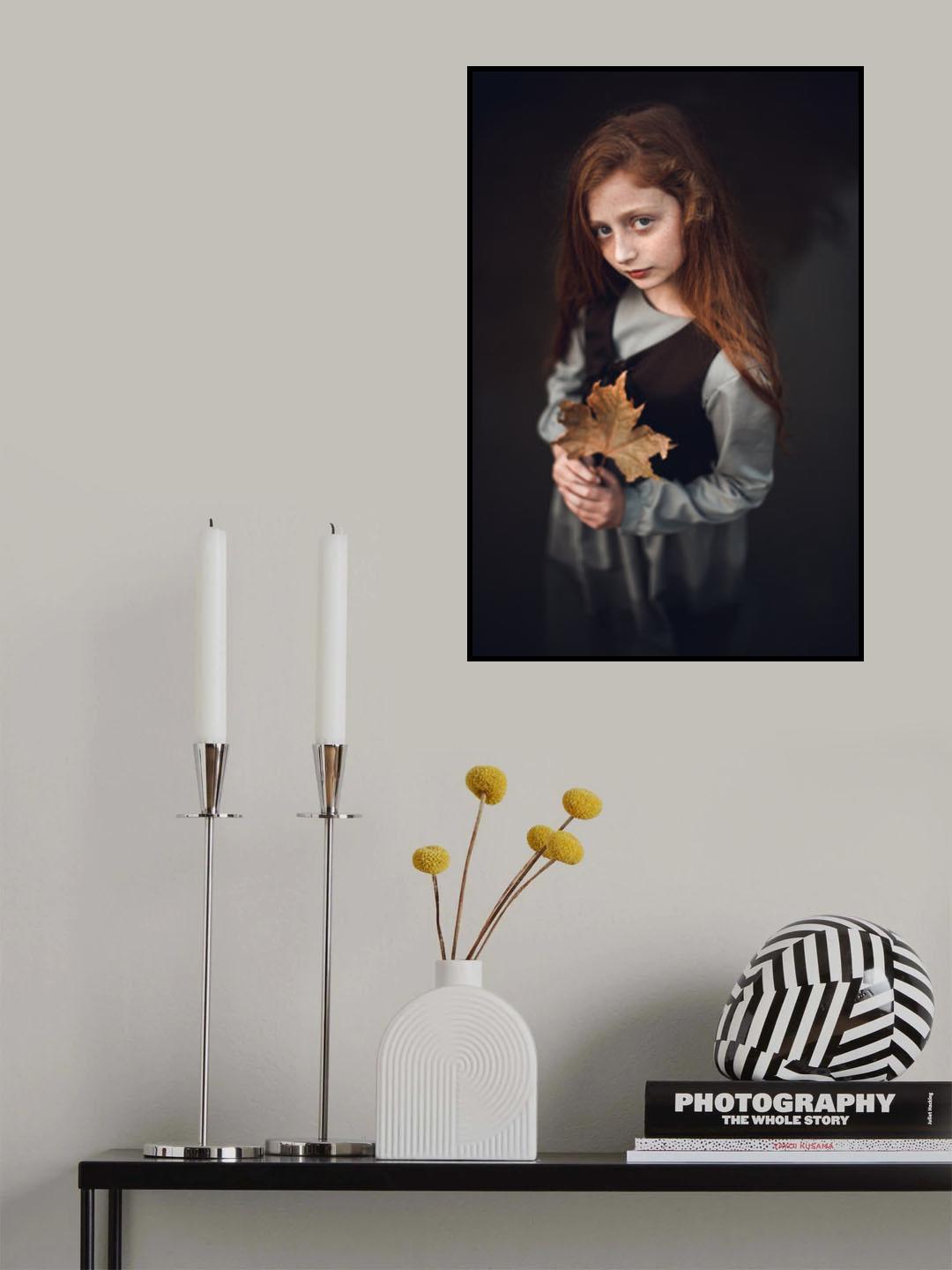 The redhead girl Poster och Canvastavla