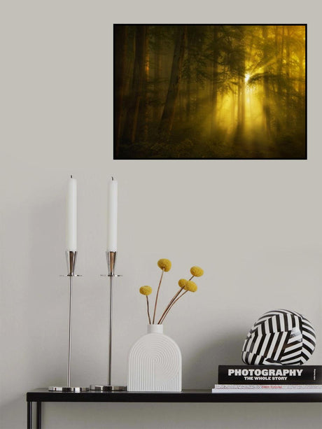 Yellow Poster och Canvastavla