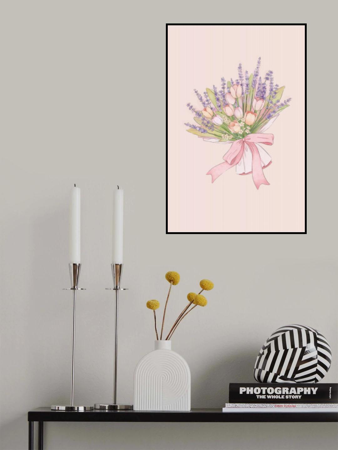 Floral Bouquet Poster och Canvastavla