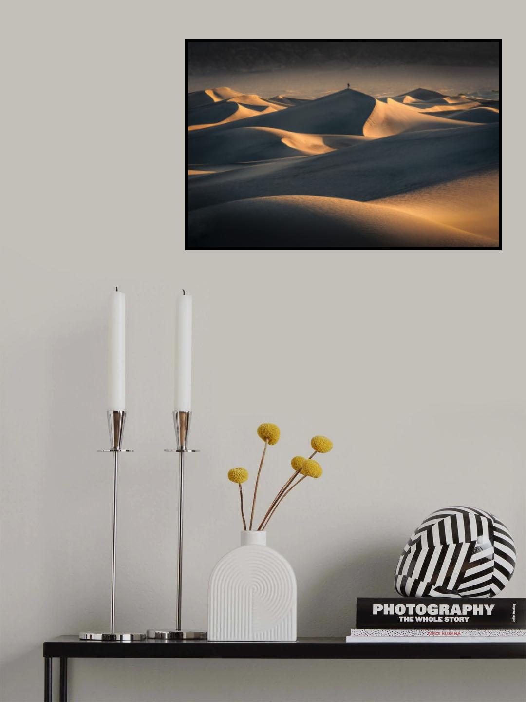 On Top of the Hills Poster och Canvastavla
