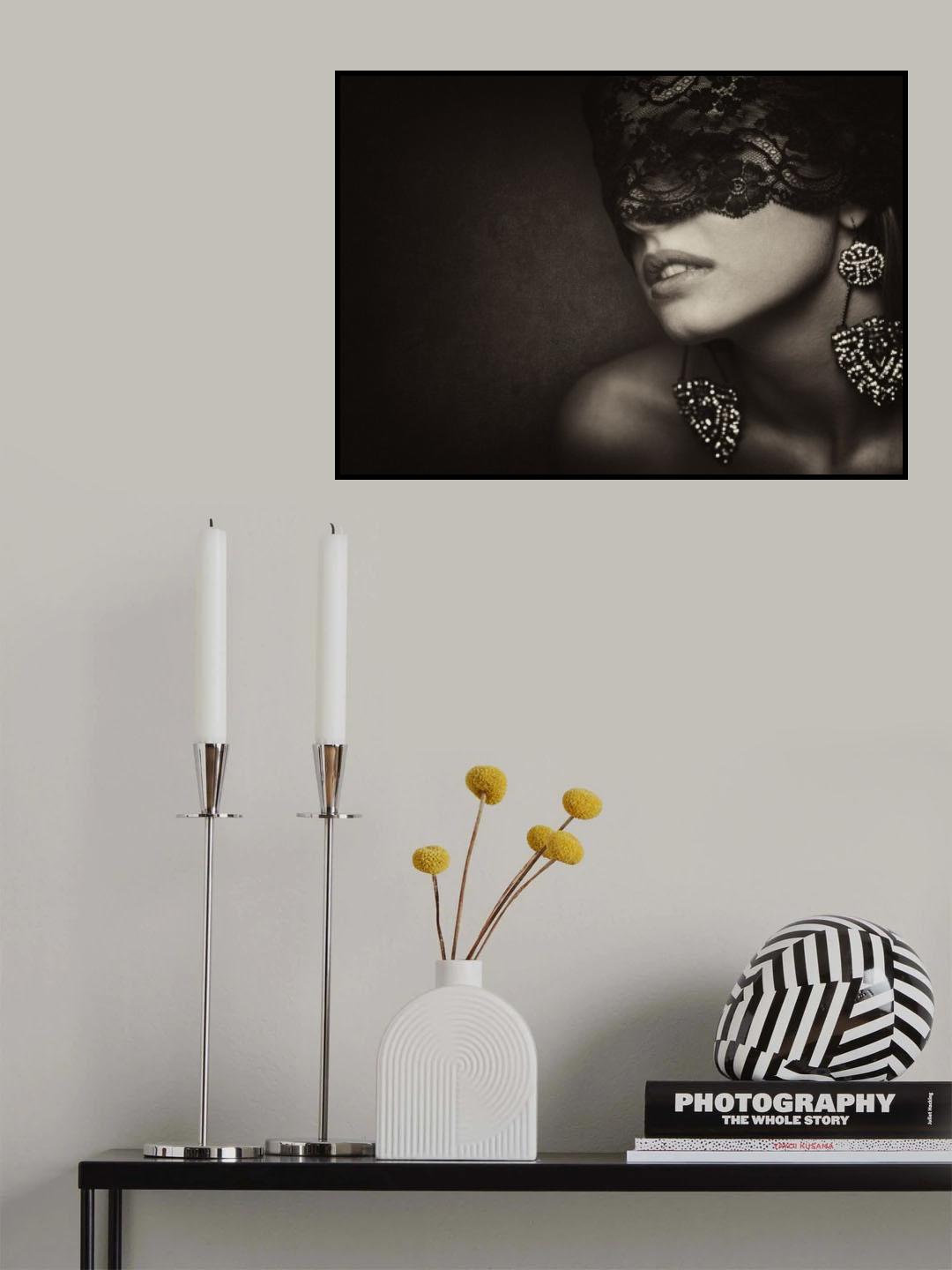 Mystery Poster och Canvastavla