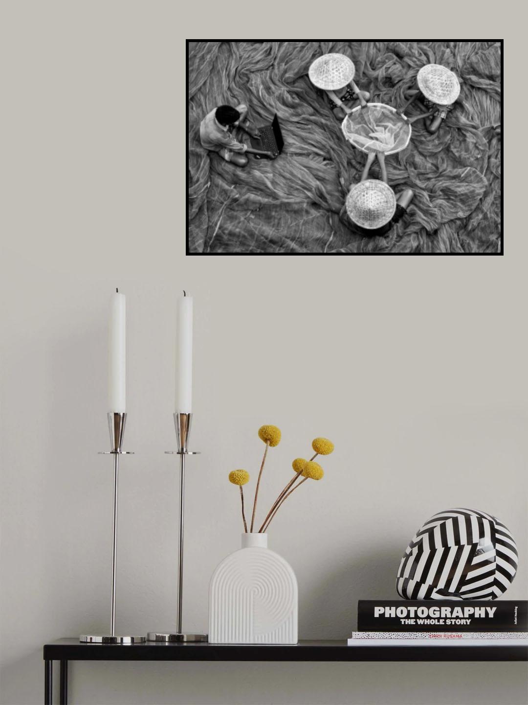 Fishing Net Poster och Canvastavla