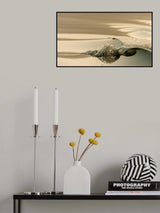 Golden wave Poster och Canvastavla