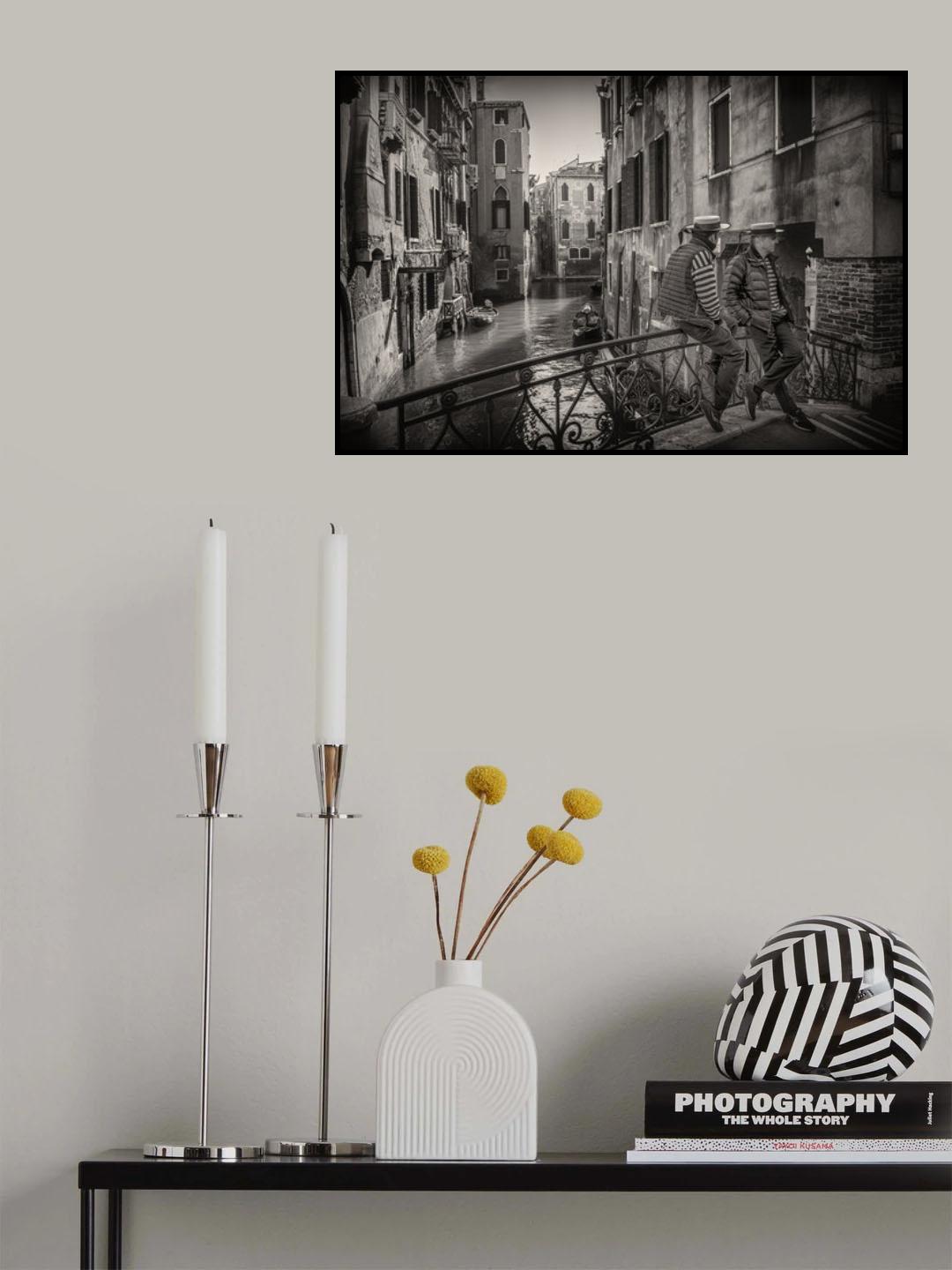 Gondolieri Poster och Canvastavla