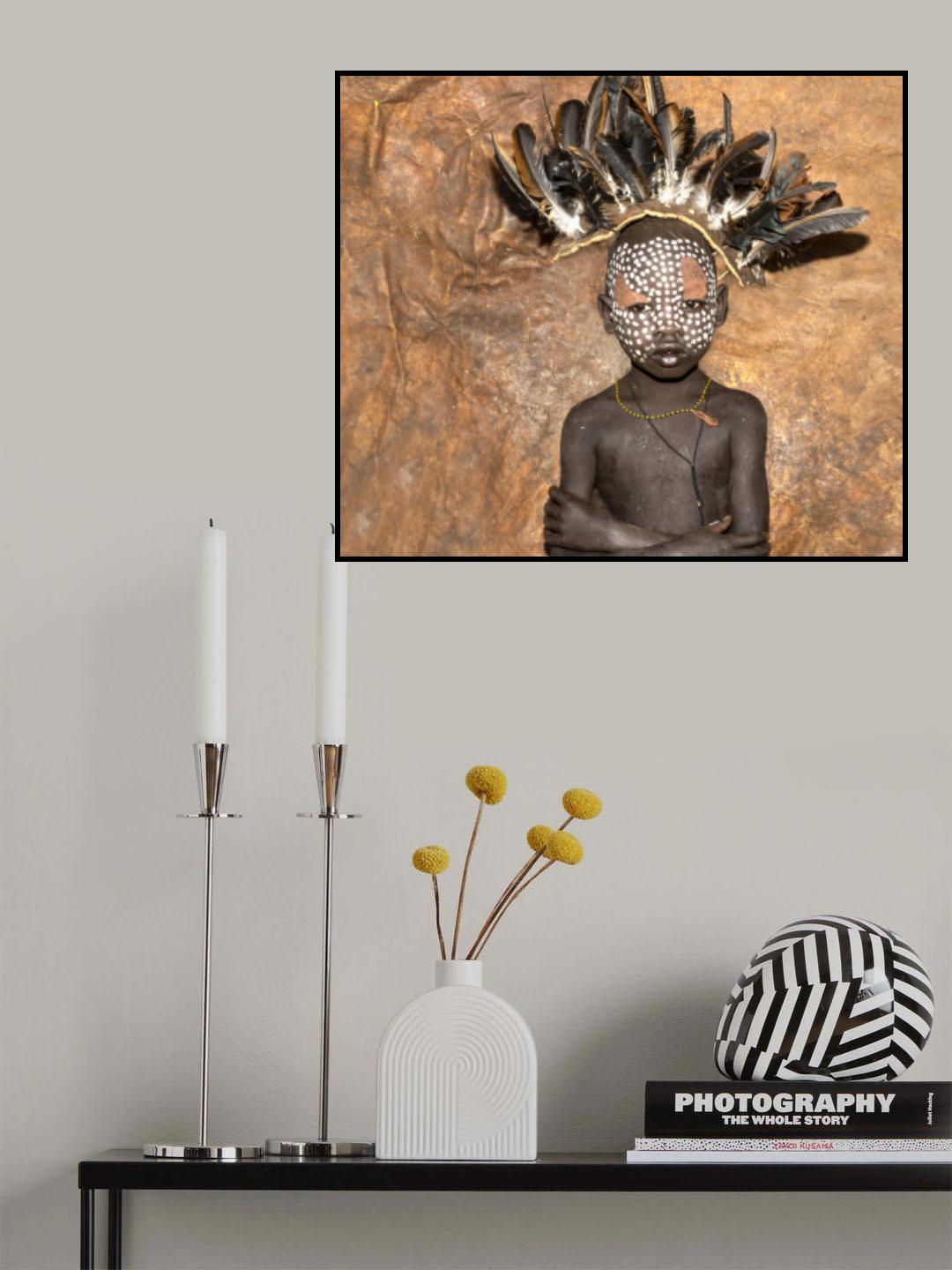 Little Suri boy Poster och Canvastavla