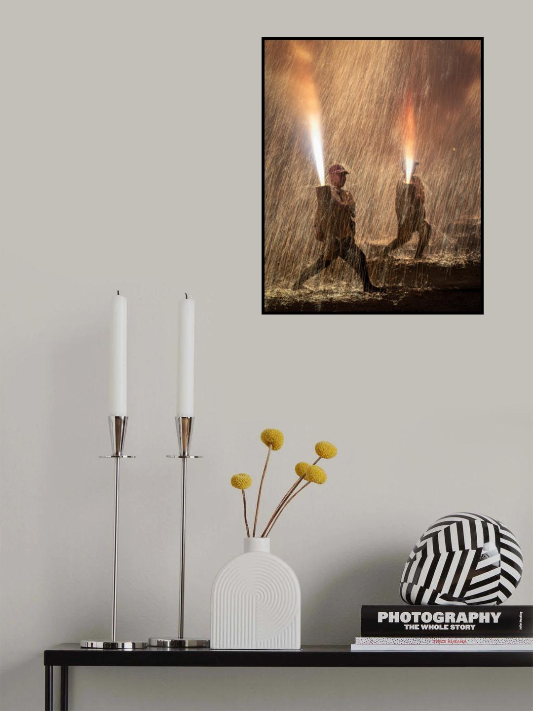 Brave Men Poster och Canvastavla