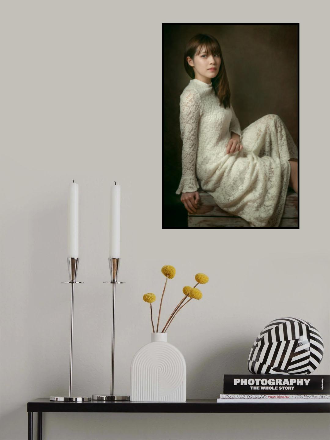 old portrait Poster och Canvastavla