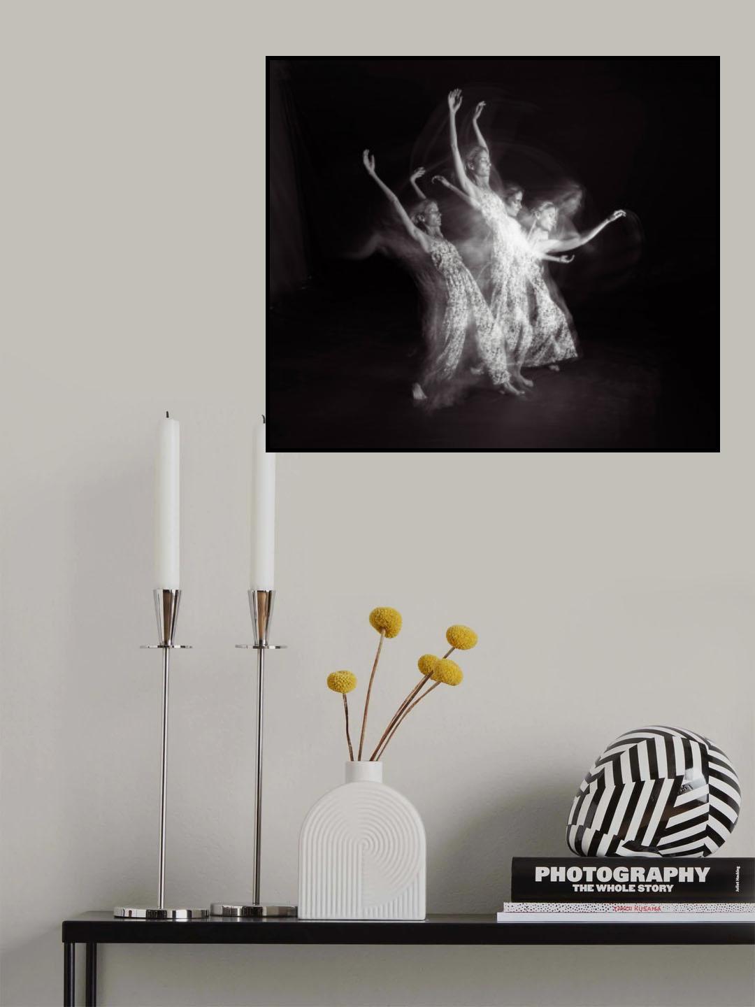 Group dance with oneself Poster och Canvastavla