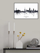 Stockholm Sweden Skyline Poster och Canvastavla