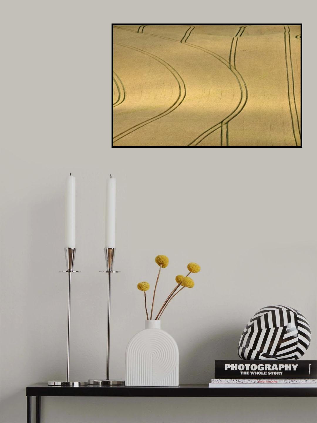 Wheat Field, Wiltshire Poster och Canvastavla