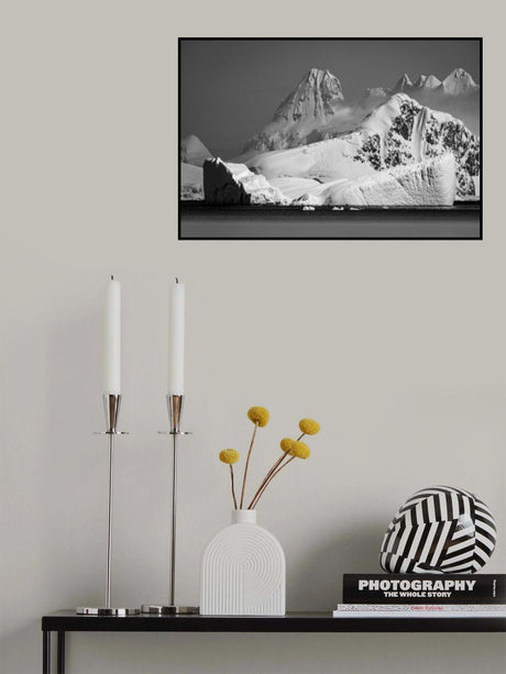 Antarktica Icebergs Poster och Canvastavla