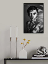 portrait in light and shadows Poster och Canvastavla