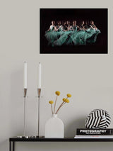 Whirling  Ballerina Poster och Canvastavla