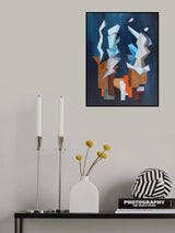 White bunches Poster och Canvastavla