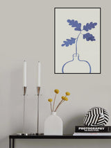 Blue Oak Plant Poster och Canvastavla