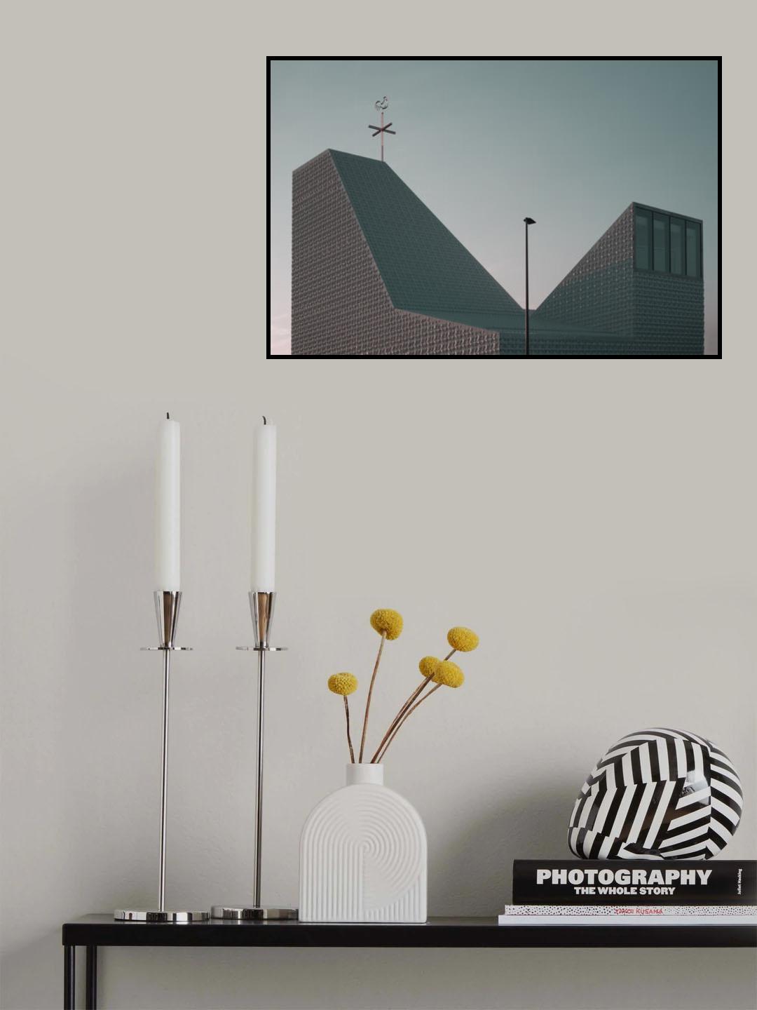 Sprungschanze Gottes - POING Poster och Canvastavla