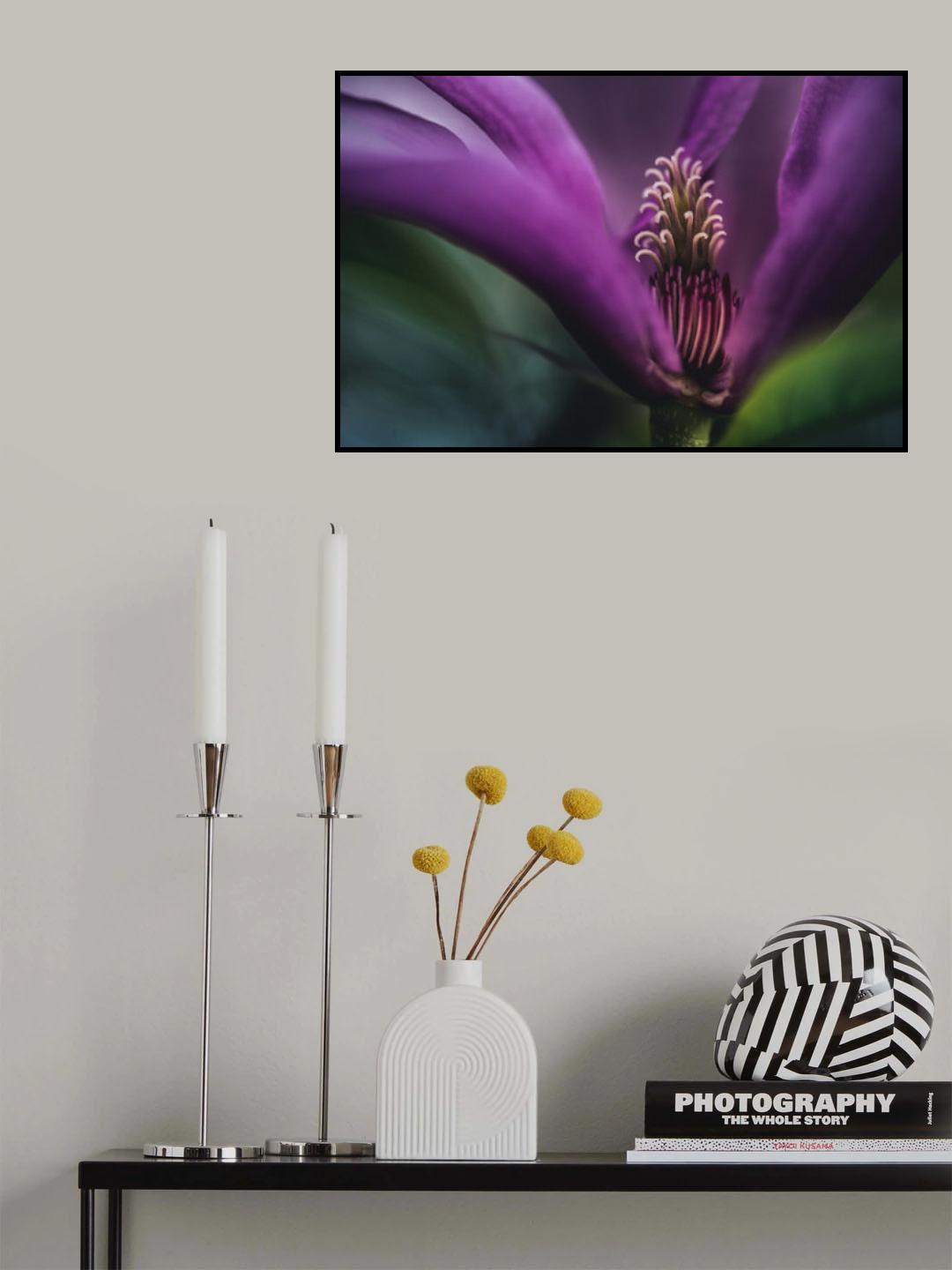 Magnolia inside Poster och Canvastavla