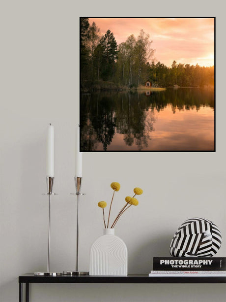 The little red house Poster och Canvastavla