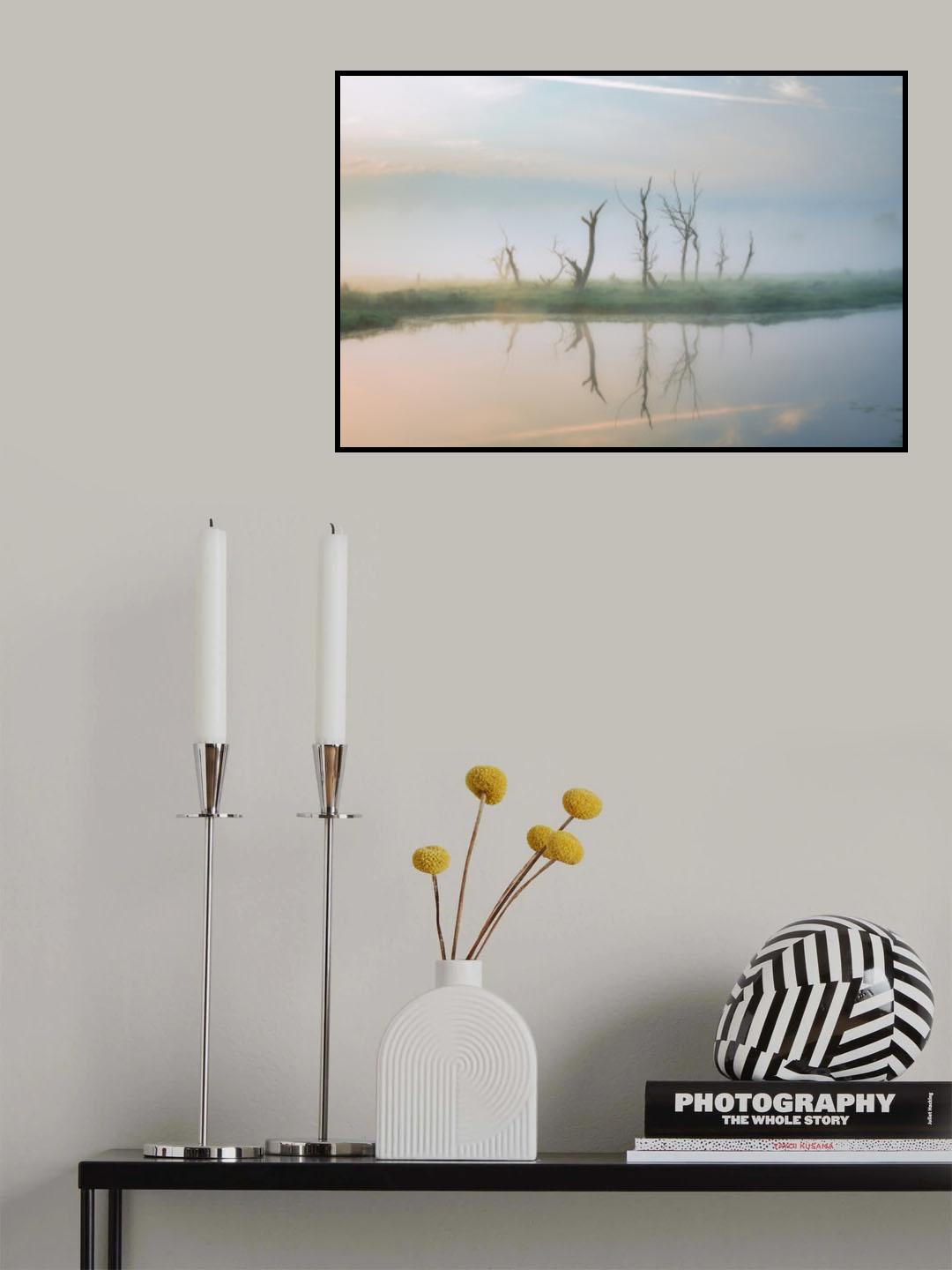 Scares in pastels Poster och Canvastavla