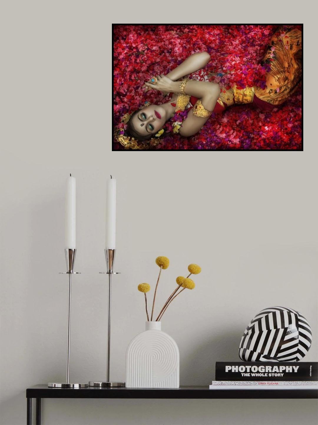 Bali Woman Poster och Canvastavla