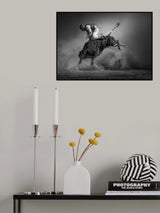 Fight Hard Poster och Canvastavla