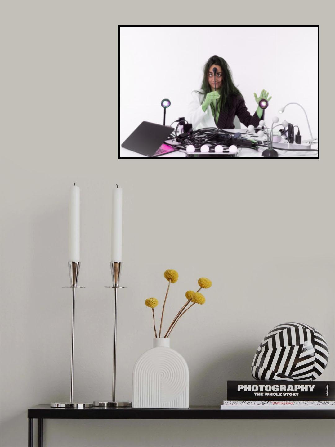 La fée électricité Poster och Canvastavla