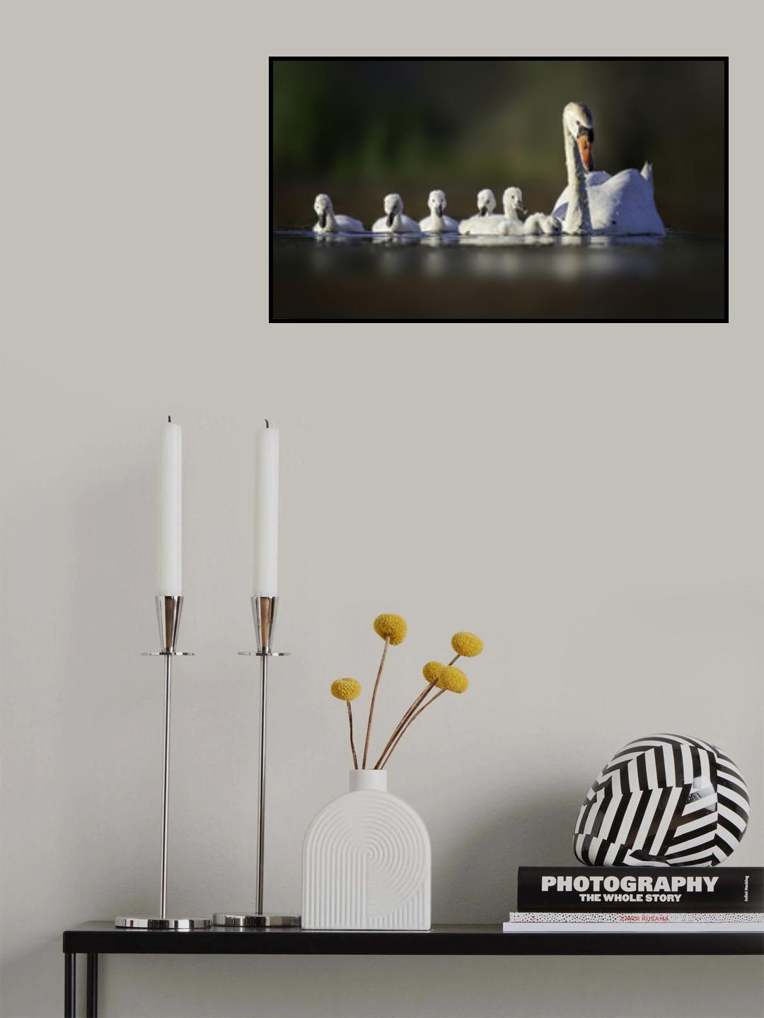 Lined up  (for mama's day training ) Poster och Canvastavla