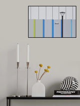 Lamp &amp;Lines Poster och Canvastavla