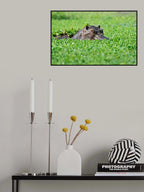 Green sea Poster och Canvastavla