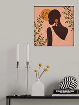 African Black Woman 01 Poster och Canvastavla