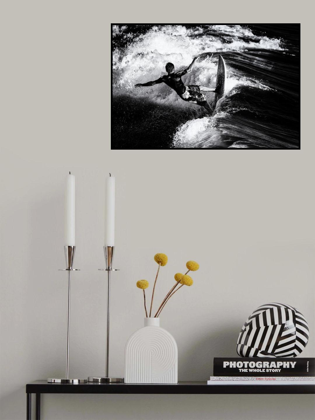 Surf 8 Poster och Canvastavla