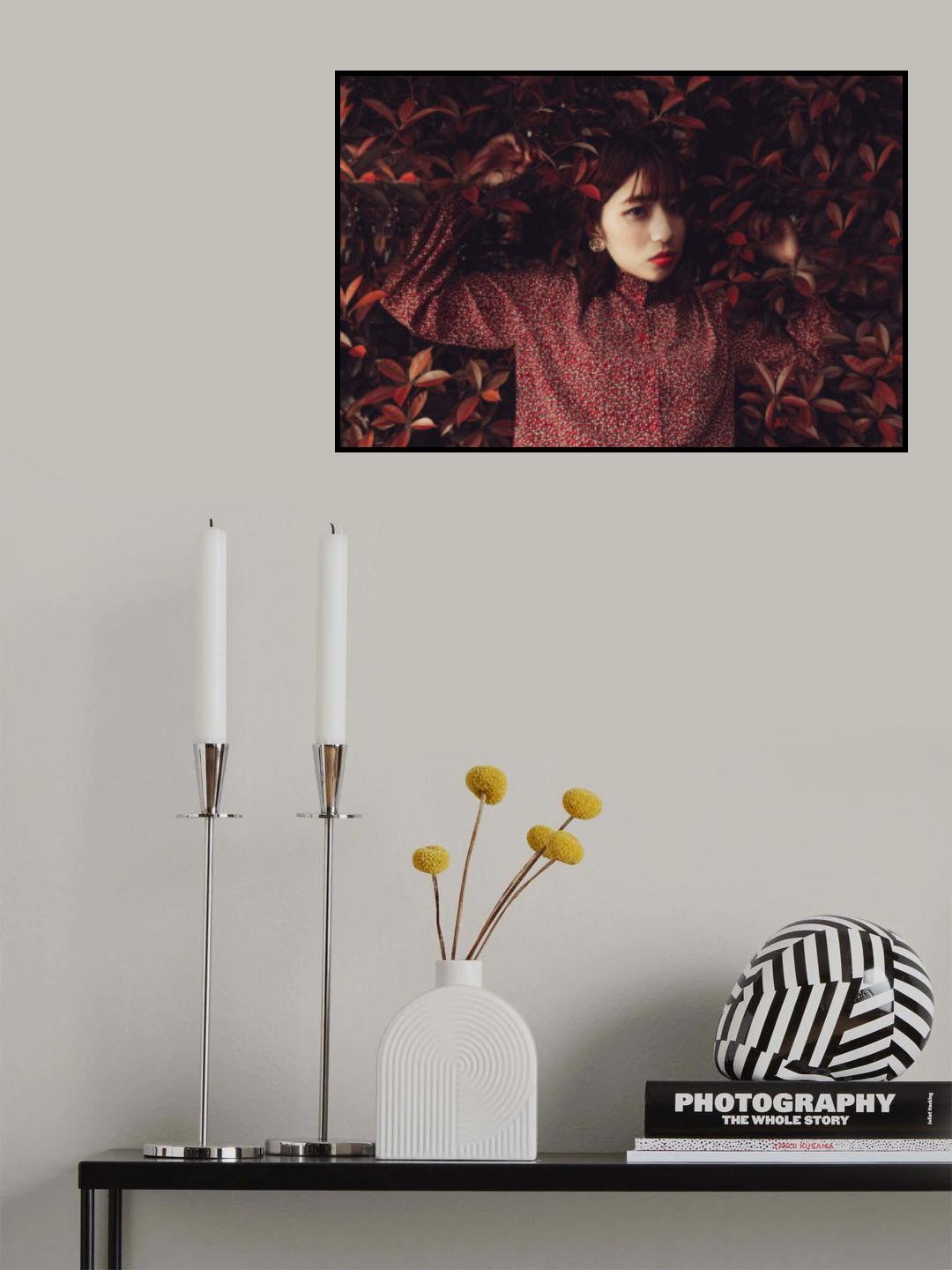 buried red Poster och Canvastavla