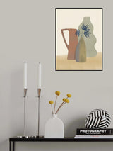 Planted Vase Poster och Canvastavla
