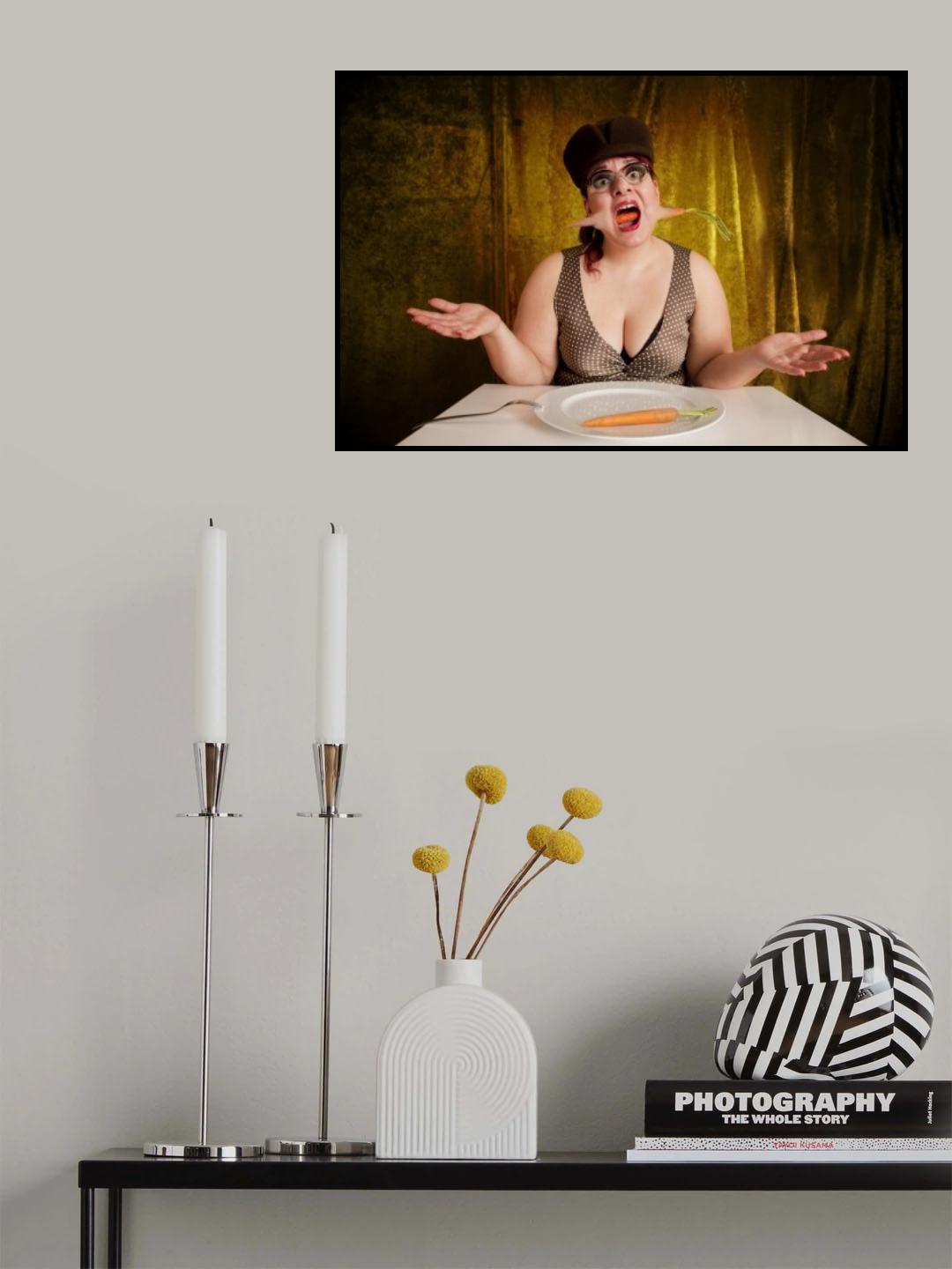 I hate diets! Poster och Canvastavla