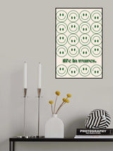 Life In Waves Print Poster och Canvastavla