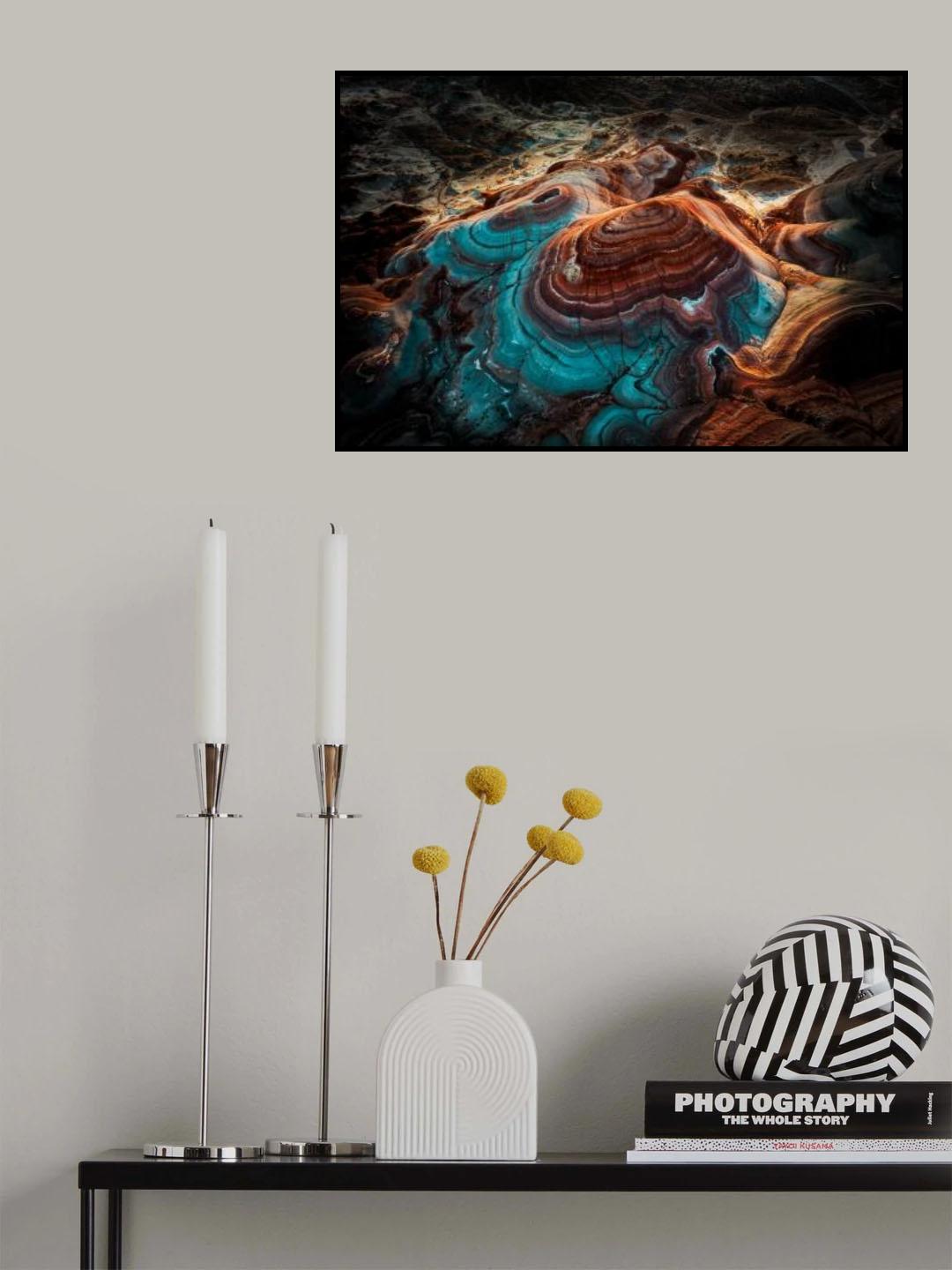 Landscape of Mars Poster och Canvastavla