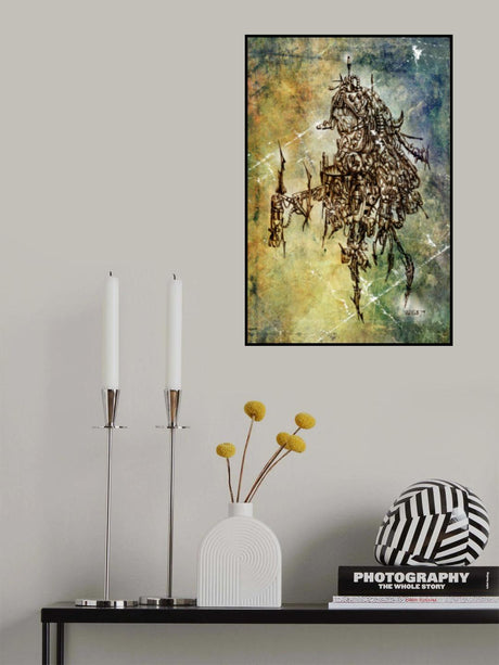 Alien odl fashion Poster och Canvastavla