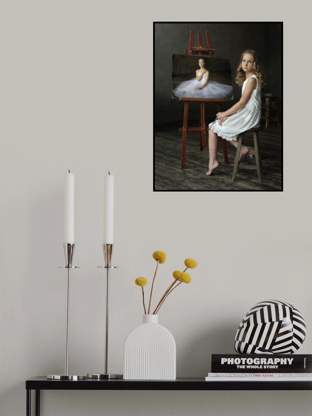 The self portrait Poster och Canvastavla