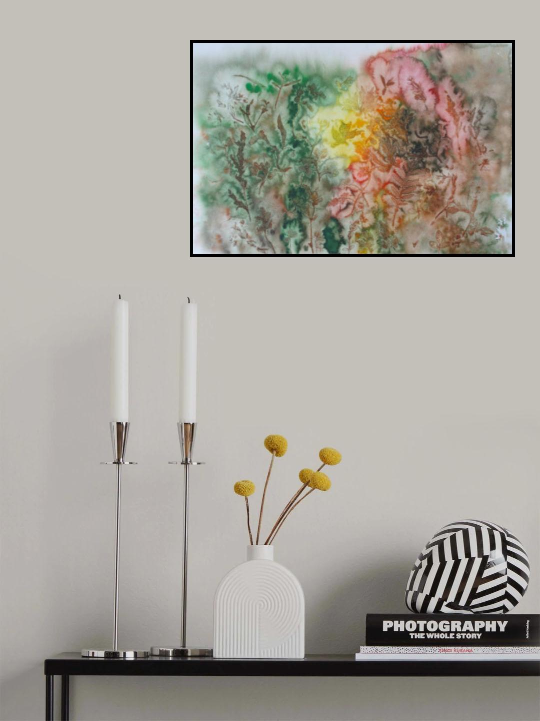 Leaves on the Go Poster och Canvastavla