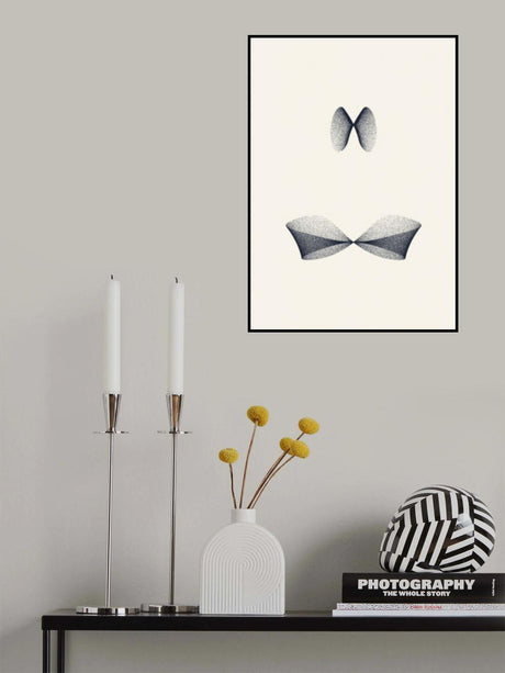 Mobius Bow Tie Poster och Canvastavla