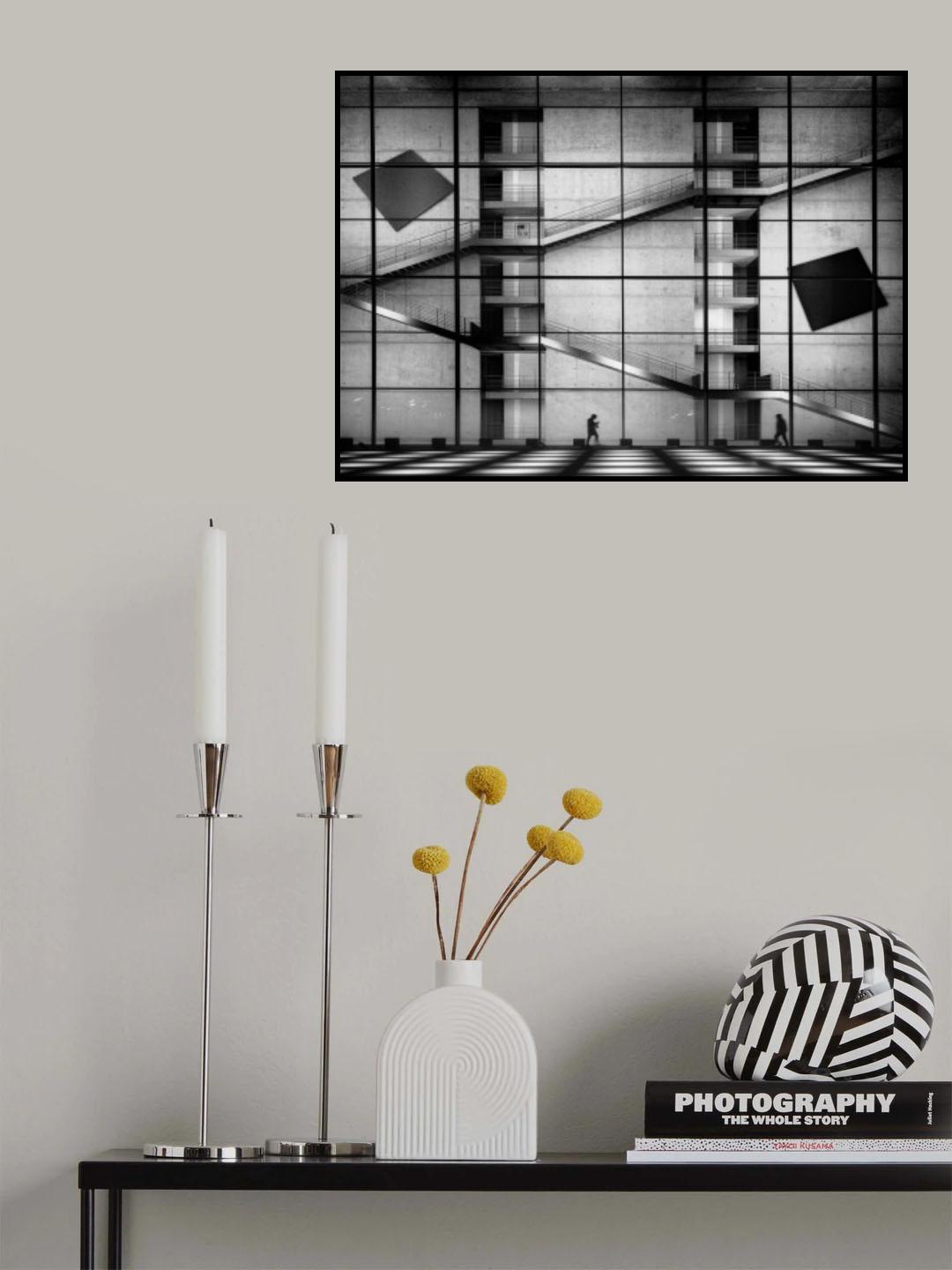 Stairs Poster och Canvastavla
