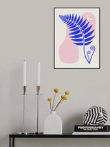 Fern and Vase Poster och Canvastavla