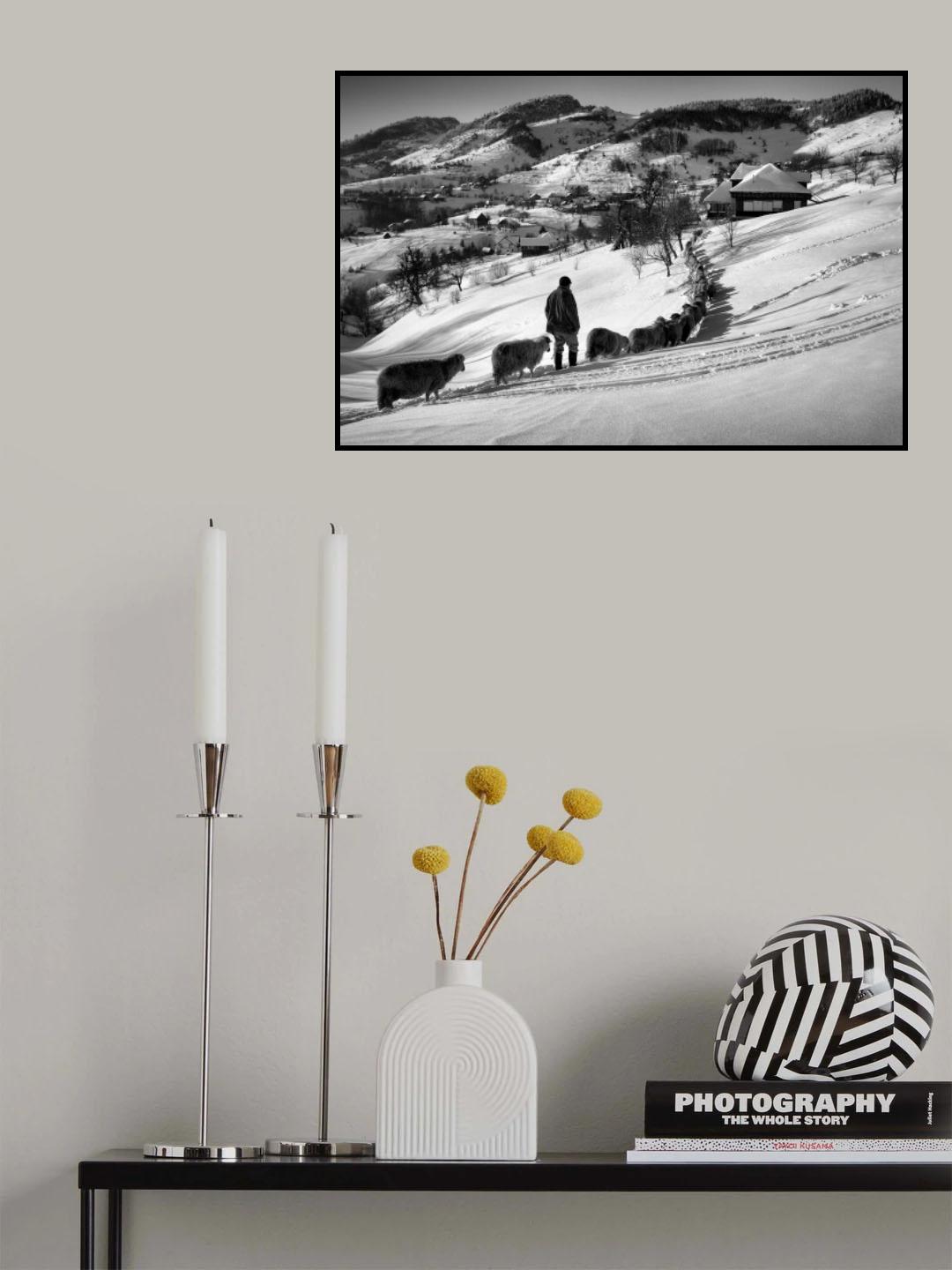 Meandering Poster och Canvastavla