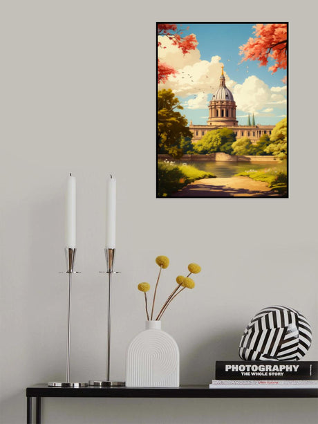 Oxford Travel Art Poster och Canvastavla