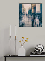 Absorbed in the city Poster och Canvastavla