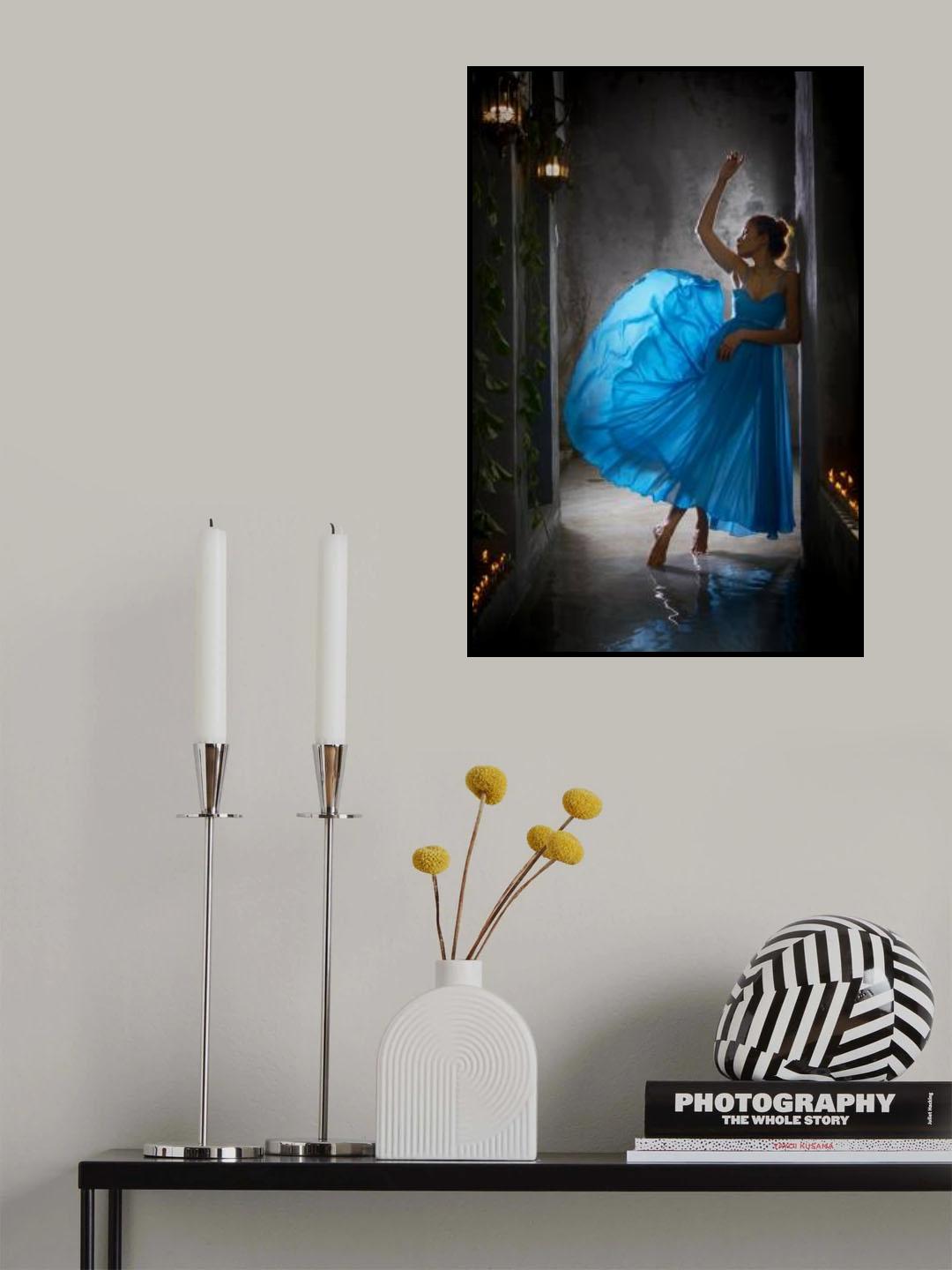 Glowing Poster och Canvastavla