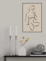 Lady Body No. 4 Poster och Canvastavla
