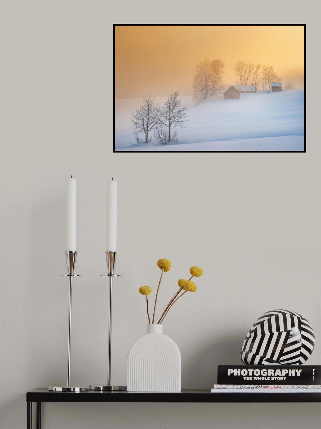 small village Poster och Canvastavla