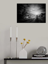 love are needed for two B&amp;W Poster och Canvastavla